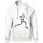 Běžec Oversized mikina dámská Moon kratší + širší Bílá – Zboží Dáma