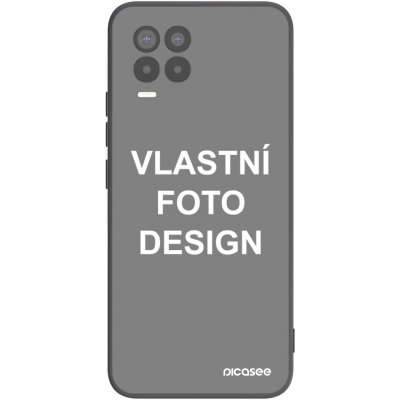 Pouzdro Picasee silikonové Realme 8 Pro - Vlastní design/motiv černé – Sleviste.cz