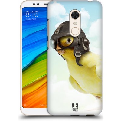 HEAD CASE plastový obal na mobil Xiaomi Redmi 5 PLUS vzor Legrační zvířátka ptáček letec (Pouzdro plastové HEAD CASE na mobil Xiaomi Redmi 5 PLUS vzor Legrační zvířátka ptáček letec)