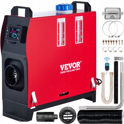 VEVOR Stacionární topení 8KW s nízkou hlučností a dálkovým ovládáním – Hledejceny.cz