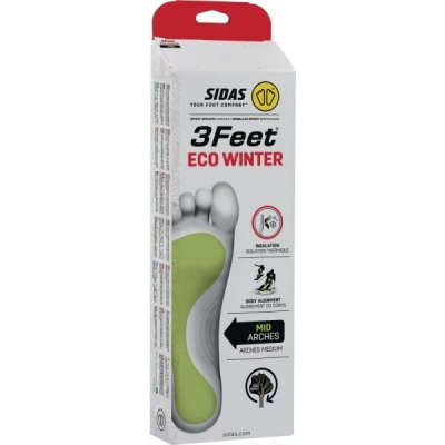 Sidas FEET ECO WINTER MID Zimní vložky do bot červená – Zboží Dáma