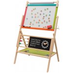 Baby Mix dřevěná tabule pro děti 2 v 1 Montessori – Sleviste.cz
