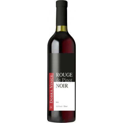 Dobrá Vinice Rouge de Pinot Noir qvevri zemské 2016 12,5% 0,75 l (holá láhev) – Hledejceny.cz