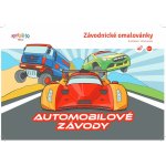 Závodní auta Auťácké omalovánky – Zboží Dáma