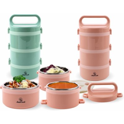 Smartcook Jídlonosič 3 patra – Zbozi.Blesk.cz