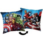 Jerry Fabrics Mikroplyš polštář Avengers Heroes 03 Polyester 40x40 – Zboží Mobilmania