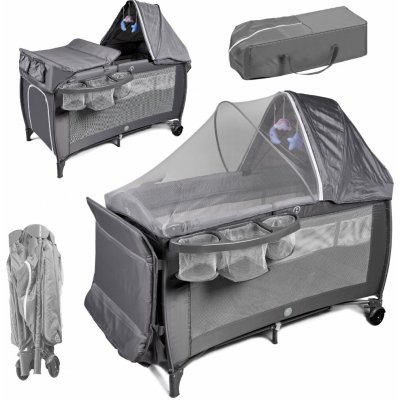 KIK KX2982 s přebalovacím pultem šedá – Zboží Dáma