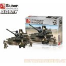 Stavebnice Sluban Sluban B9800 Tank Leopard s motorkou 258 ks