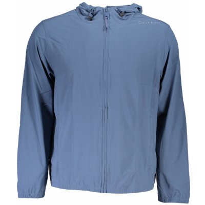 Calvin Klein men BLUE ZIPPED SWEATSHIRT