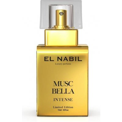 El Nabil Musc Bella Intense parfémovaná voda dámská 50% esencí 15 ml – Hledejceny.cz