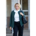 Italy fashion sako DAMIO Červená – Zboží Dáma