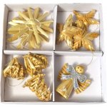 ROSA Dekorace - Slaměné ozdoby box 4-6cm/10ks – Hledejceny.cz