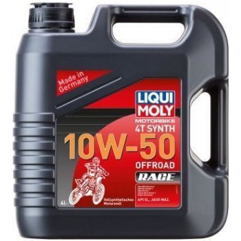 Liqui Moly 3052 Motorbike 4T Synth 10W50 Offroad Race 4 l