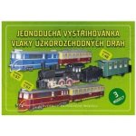 vystřihovánka vlaky úzkorozchodných drah – Zboží Dáma