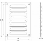 Ventishop KVMb 140 x 190 bílá – Hledejceny.cz