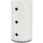Kartell Componibili Mat 3box matný bílý – Zboží Mobilmania