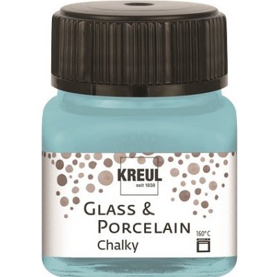 Křídové barvy na sklo a porcelán Kreul 20 ml Ice Mint – Zbozi.Blesk.cz