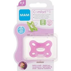 Mam Comfort silikon Pacifier Pink 1 ks