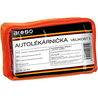 Autolékárnička Aroso, textilní, 341/2014 – Sleviste.cz
