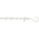 Gardinia Záclonová tyč kompletní souprava Hook výsuvná 16 mm bílá – Zbozi.Blesk.cz