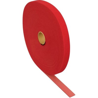 FASTECH® T0601013391125 pásek se suchým zipem ke spojování háčková a flaušová část (d x š) 25000 mm x 10 mm červená 25 m – Hledejceny.cz