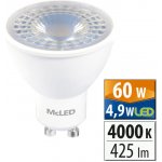 MCLED žárovka LED 4,9W-60 GU10 2700K 38° – Hledejceny.cz