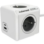 Cubenest PowerCube Extended USB A+C PD 20 W 1,5 m šedá – Zboží Živě