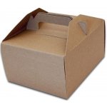 KRAFT Papírová odnosová krabice 18,5 x 15 x 9,5 cm – Sleviste.cz