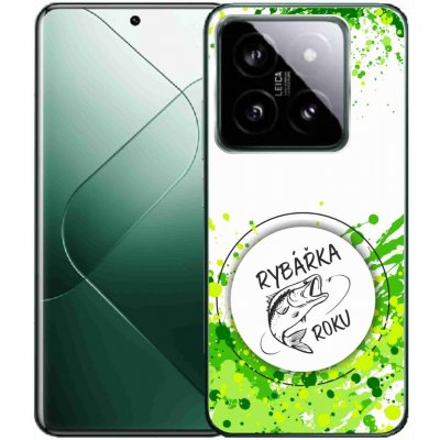 mmCase na Xiaomi 14 Pro - rybářka roku bílé pozadí – Zboží Živě