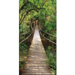 Textilomanie Fototapeta na dveře JUNGLE BRIDGE 86x200 cm – Zboží Dáma