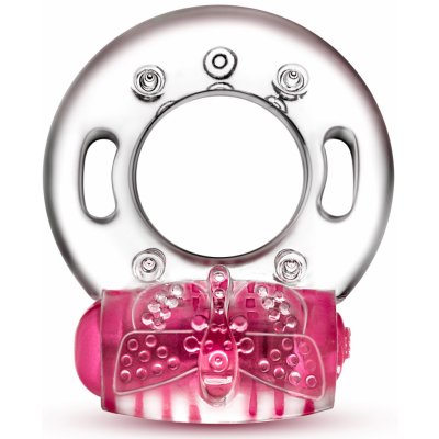 Blush Play with Me Arouser Vibrating C-Ring Pink – Zboží Mobilmania