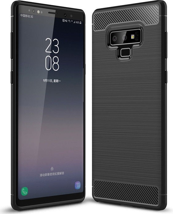 Pouzdro PREMIUM CARBON gelové SAMSUNG GALAXY NOTE 9 černé