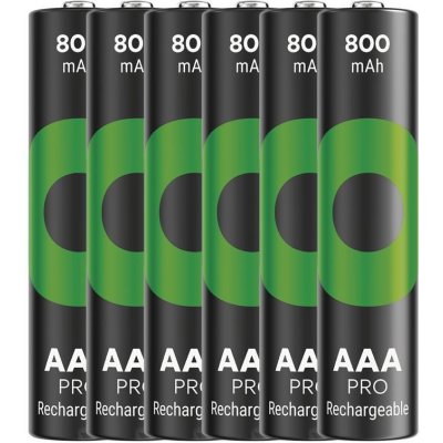 GP ReCyko Pro AAA 800mAh 6ks 1032126080 – Zboží Živě