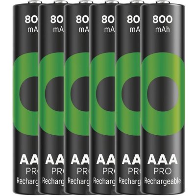 GP ReCyko Pro AAA 800mAh 6ks 1032126080 – Zboží Mobilmania