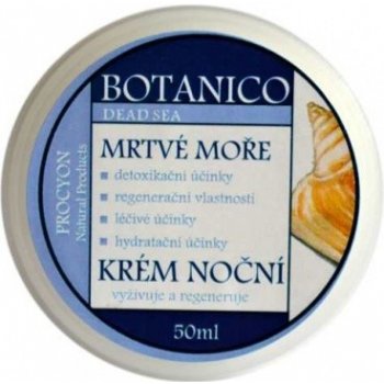 Botanico regenerační pleťový krém noční Mrtvé moře 50 ml