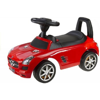 LeanToys autíčko Mercedes Benz Slide Car Červené se zvukem Slide Car