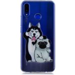 Pouzdro JustKing plastové husky a mops Huawei Nova 3i - čiré – Hledejceny.cz