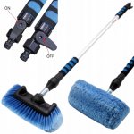 Satra Průtokový kartáč teleskopický měkké štětiny 290 x 180 x 60 mm – Hledejceny.cz