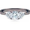 Prsteny Savicki prsten Fairytale černé zlato diamant PI CZ FAIR107 2