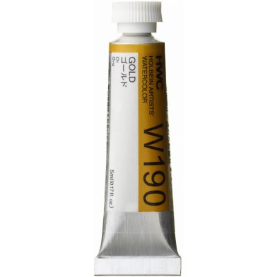 Holbein Akvarelová barva 5ml zlatá – Hledejceny.cz