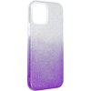 Pouzdro a kryt na mobilní telefon Apple Pouzdro Forcell SHINING Case iPhone 12 / 12 Pro fialové