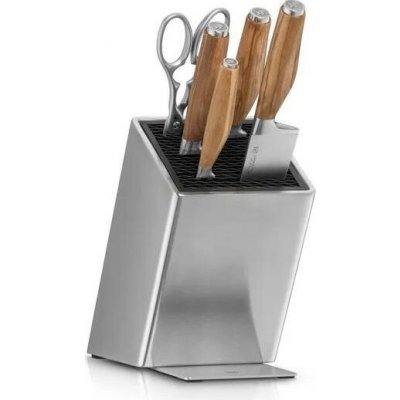 WMF - Sada kuchyňských nožů se stojanem GRAND WOOD 6 ks 1897719992 – Zboží Dáma