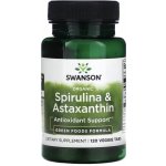 Swanson Organická Spirulina a Astaxanthin 120 tablet – Sleviste.cz