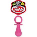 Olala Pets Gumové kousátko pro psa dudlík s rolničkou 9,5 cm – Sleviste.cz