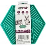 Epic Pet Podložka lízací Lick&Snack hexagon světle zelený 17 x 15 cm – Zboží Dáma