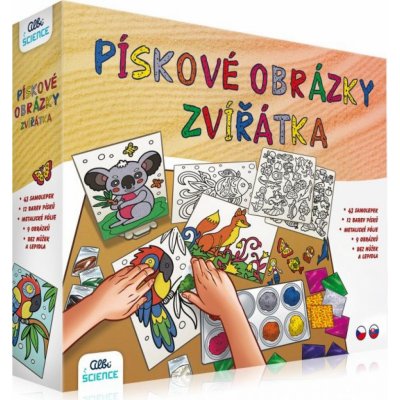 Albi Pískové obrázky Zvířátka – Zbozi.Blesk.cz