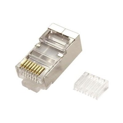 Value 21.99.3065 Modulární zástrčka VALUE Podular Plug, kat. 6/6A, 100 ks 21.99.3065 zástrčka, rovná transparentní 100 ks – Hledejceny.cz