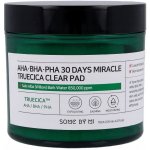 Some By Mi AHA BHA PHA 30 Days Miracle TrueCica Clear Pad exfoliační pleťové tampony pro problematickou pleť 70 ks – Sleviste.cz