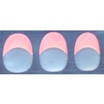 Divine cosmetics GS2 gelová samolepka na nehty růžová FM – Hledejceny.cz