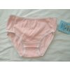Dětské spodní prádlo YO dívčí kalhotky sv. růžové se světlým lemem